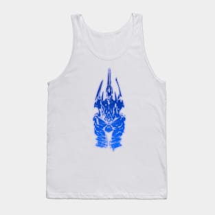 King Helmet -Blue Tank Top